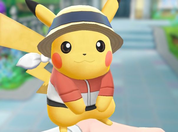 Screenshot aus dem Spiel "Pokémon Let's Go"