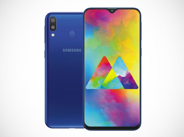 Samsung Galaxy M20: Vorder- und Rückseite