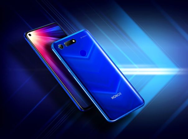 Das Honor View 20 in Sapphire Blue