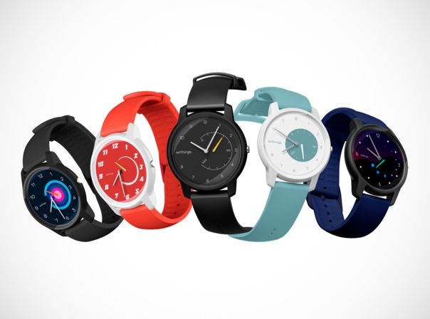 Withings Move Smartwatch in fünf Farben