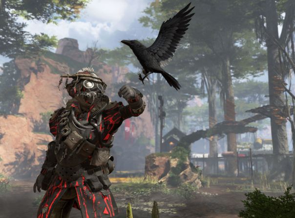 "Apex Legends" Bloodhound mit Rabe