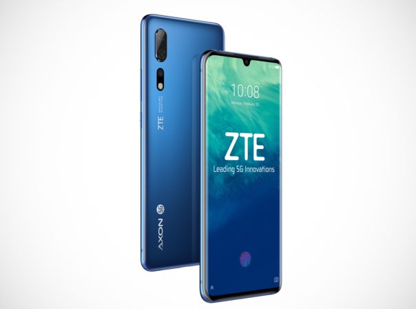 Das ZTE Axon 10 Pro 5G hat eine Wassertropfen-Notch