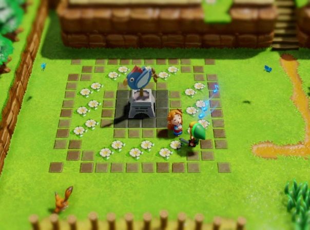 Screenshot aus "Zelda: Link's Awakening"