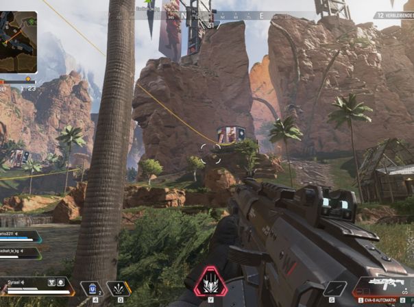 Mit Seilen kommt ihr in "Apex Legends" Schnell von A nach B