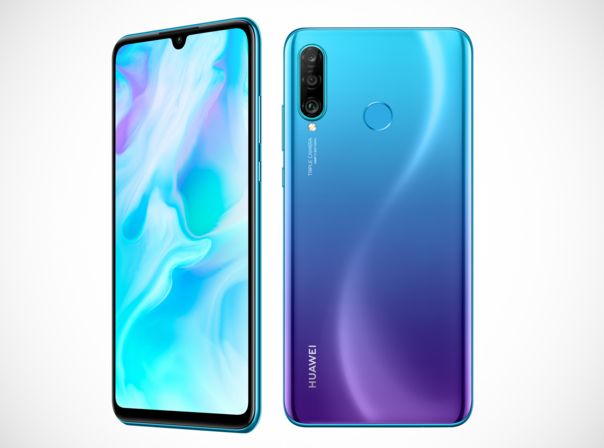 Das Huawei P30 Lite wirkt optisch wie ein Top-Smartphone