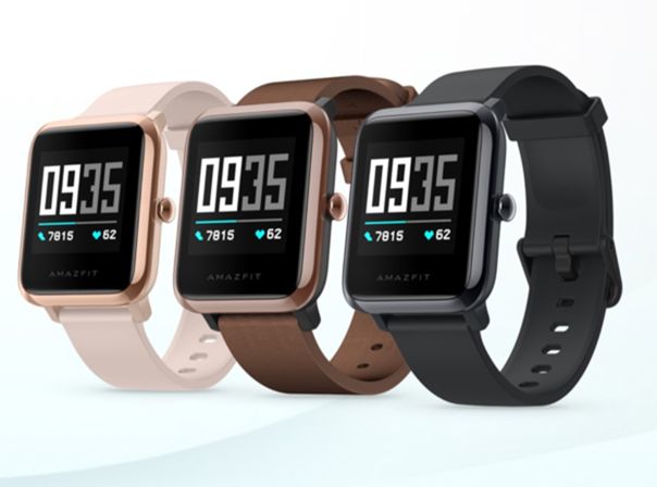 Die Amazfit Health Watch gibt es in drei Farben