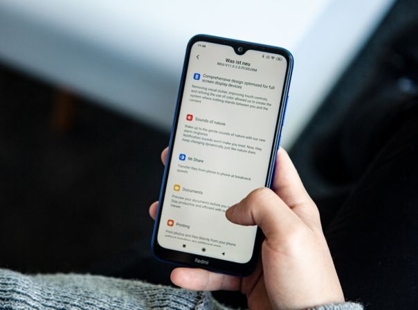 Redmi Note 8T bekommt Update auf MIUI 11: Das sind die neuen Features
