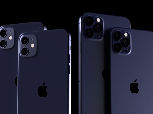 iPhone 12 und iPhone 12 Pro blau