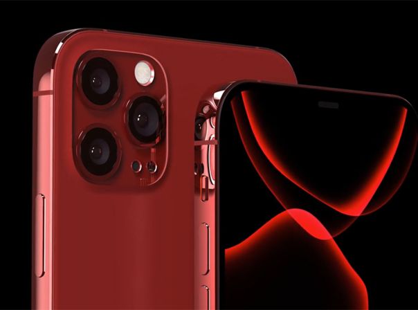 So könnte ein iPhone 12 Pro in Rot aussehen