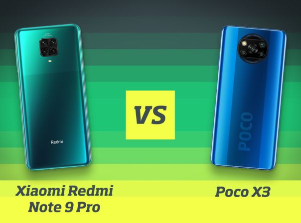 Xiaomi Redmi Note 9 Pro vs Poco X3