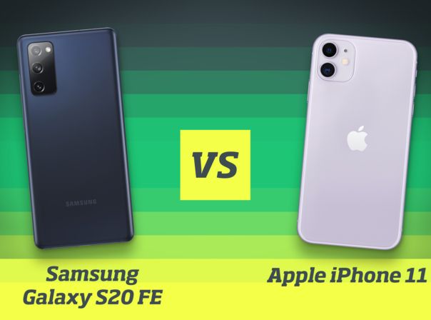 Galaxy S20 FE vs IPhone11