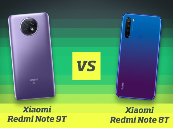 Xiaomi Redmi Note 9T vs Xiaomi Redmi Note 8T