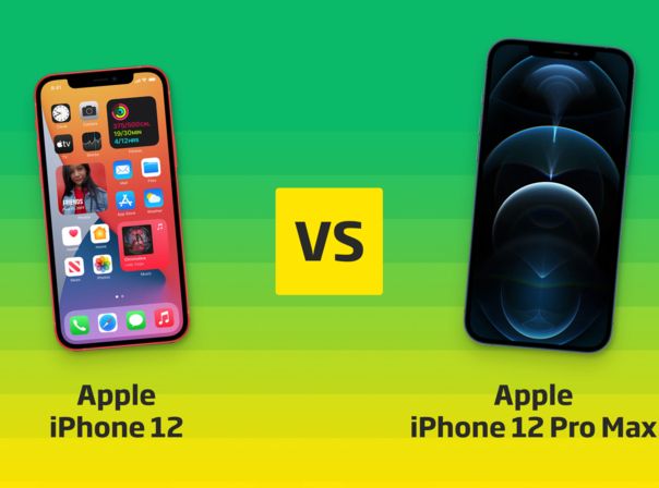 iPhone 12 vs iPhone 12 Pro Max