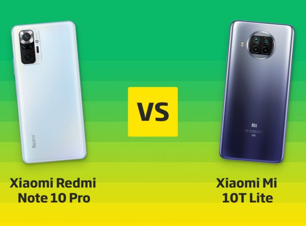 Xiaomi Redmi Note 10 Pro vs. Mi 10T Lite 5G Header