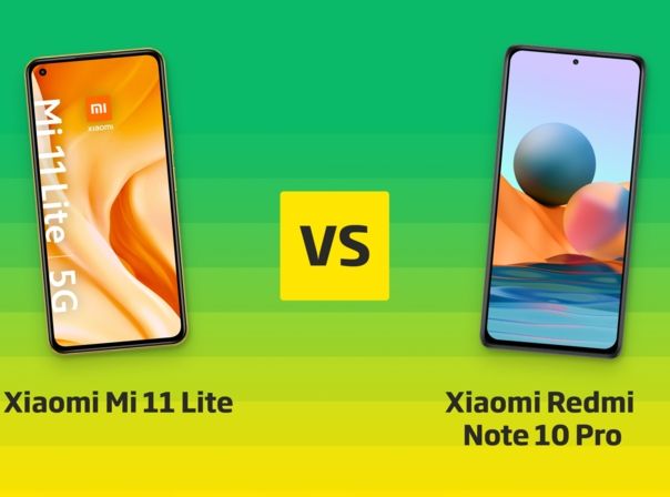 Xiaomi Mi 11Lite vs Redmi Note10 Pro