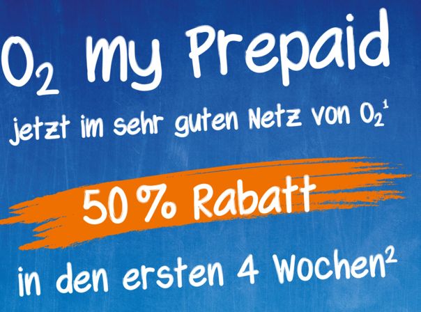 Günstige Prepaid Karte o2 Aktion