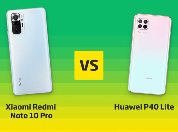 Xiaomi Redmi Note 10 Pro vs. Huawei P40 Lite