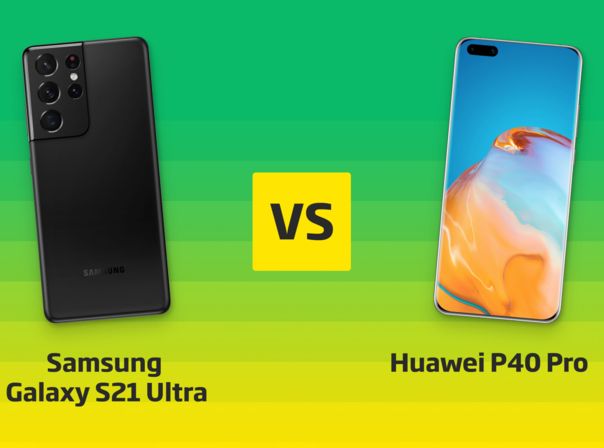 Samsung Galaxy S21 Ultra vs. Huawei P40 Pro