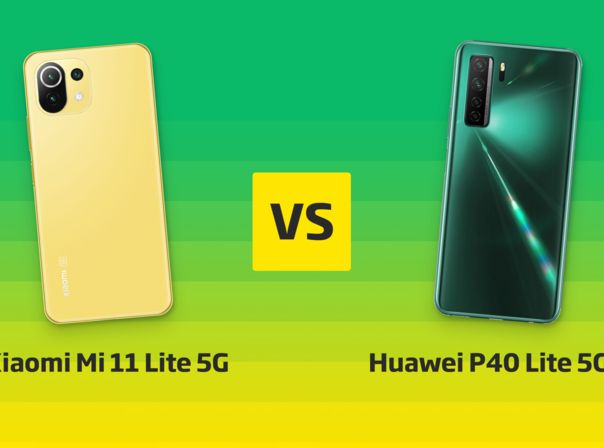 Xiaomi Mi 11 Lite 5G vs. Huawei P40 Lite 5G Vergleich