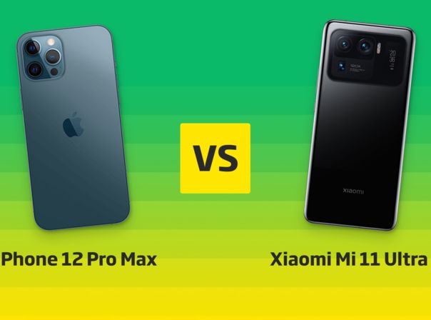 iPhone 12 Pro Max vs. Xiaomi Mi 11 Ultra Vergleich