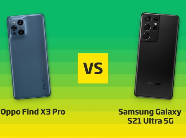 Oppo Find X3 Pro vs. Samsung Galaxy S21 Ultra