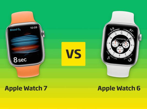 Apple Watch 7 vs Apple Watch 6