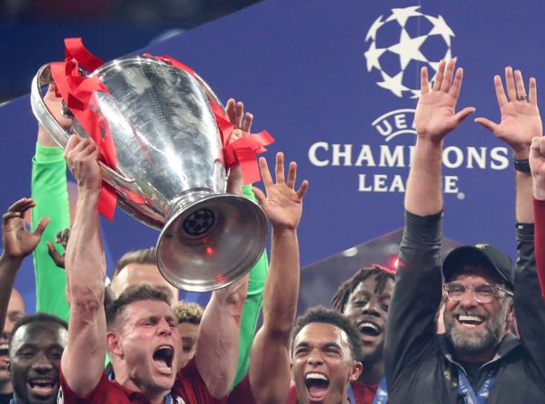 Liverpool mit Klopp im Champions League Finale