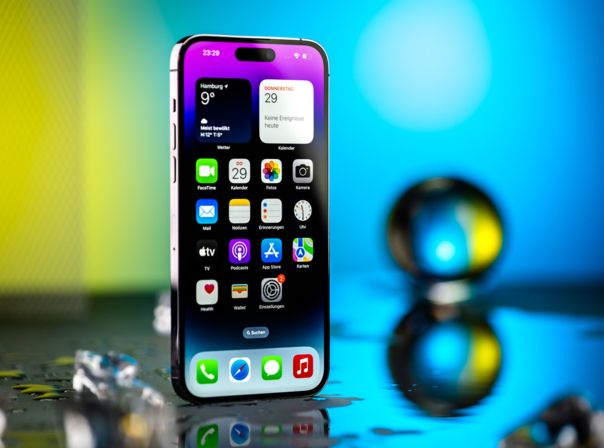 iPhone 14 Pro Max: Display mit Dynamic Islanf