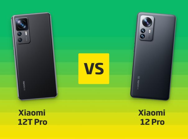 Xiaomi 12T Pro vs Xiaomi 12 Pro Vergleich