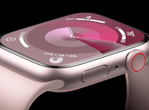 Apple Watch 9 in Rosé