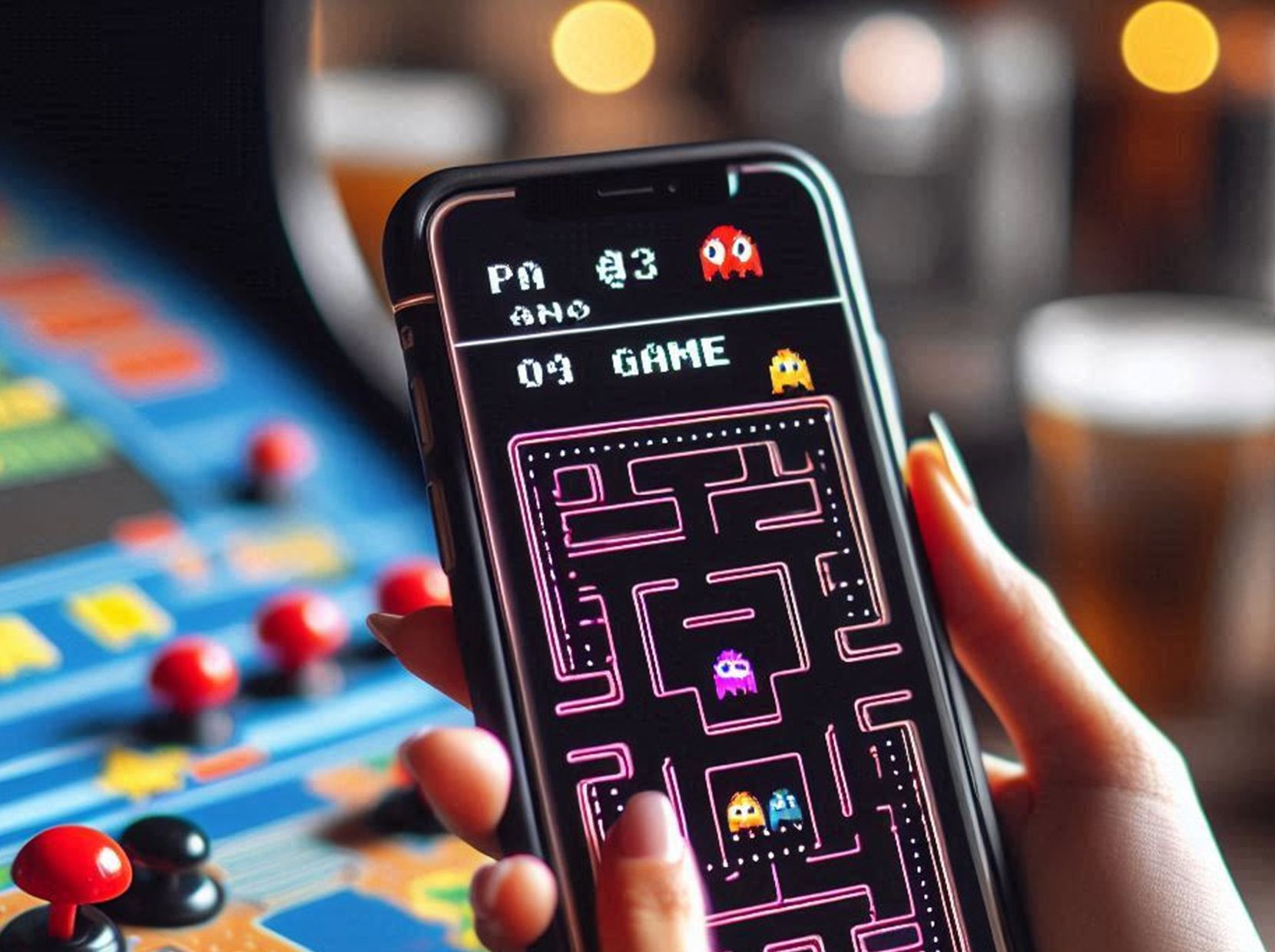 Retro Gaming iPhone