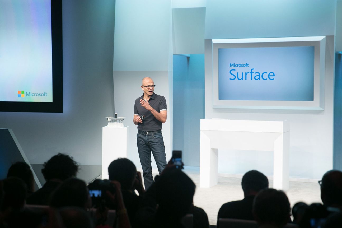 Microsoft-CEO Satya Nadella ist vom Erfolgspotenzial des Surface Pro 3 überzeugt