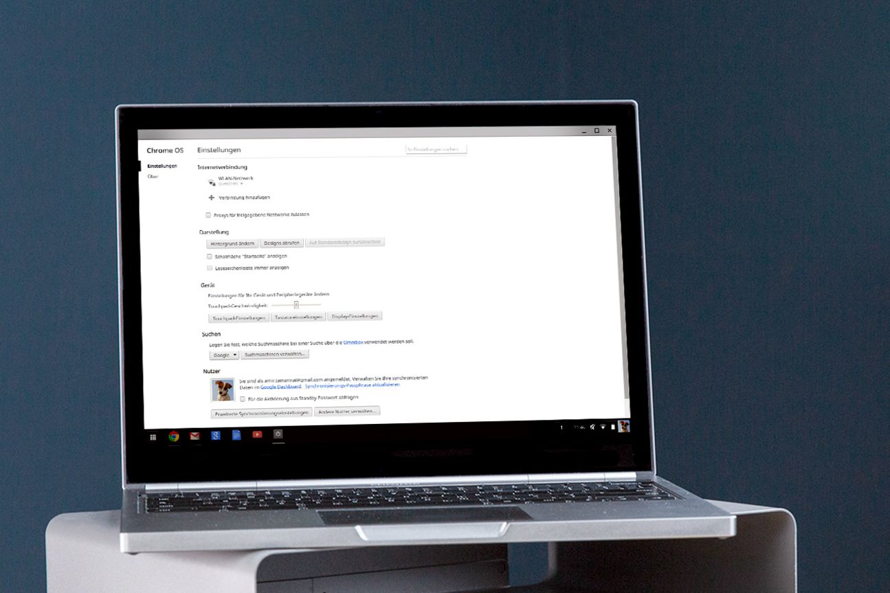 Chrome OS Einstellungen