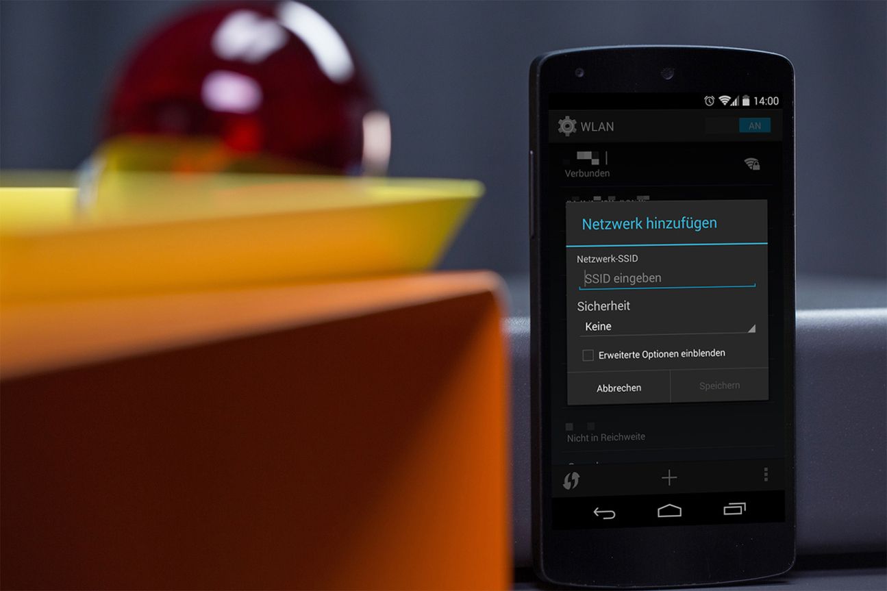 So fügt Ihr ein verstecktes WLAN hinzu