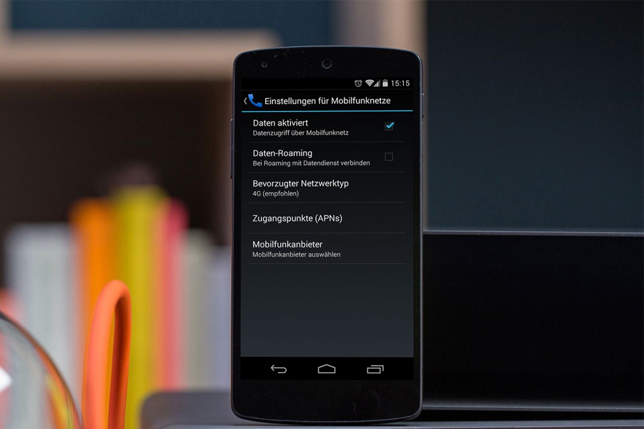 Daten Roaming unter Android aktivieren