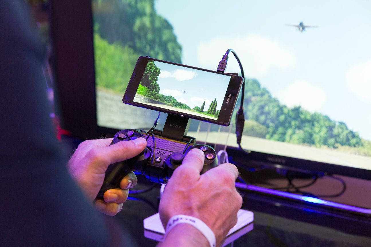 Sony PS4 Controller für das Smartphone