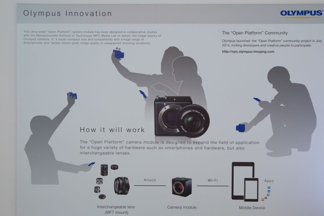 Photokina Olympus camera module