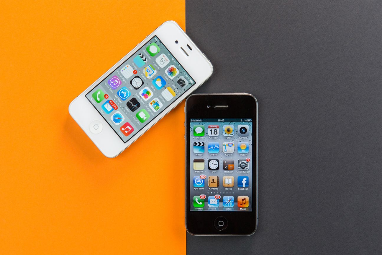  iPhone 4 und iPhone 4s boten ein moderneres Design