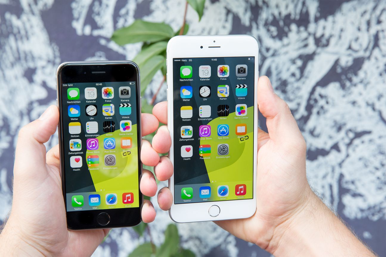 iPhone 6 iPhone 6 Plus Vergleich