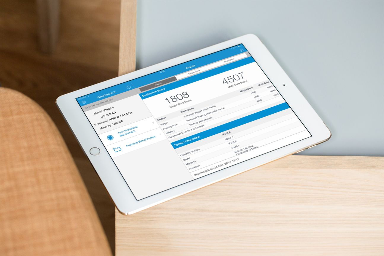 Benchmark iPad Air 2