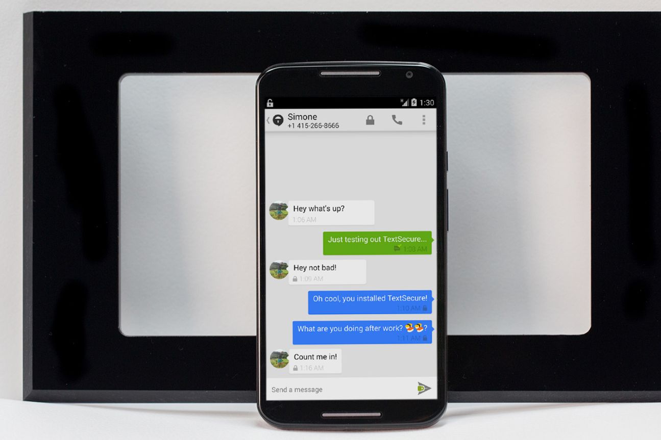 TextSecure steht bisher nur für Android zur Verfügung, eine iOS-Version ist aber in Arbeit.