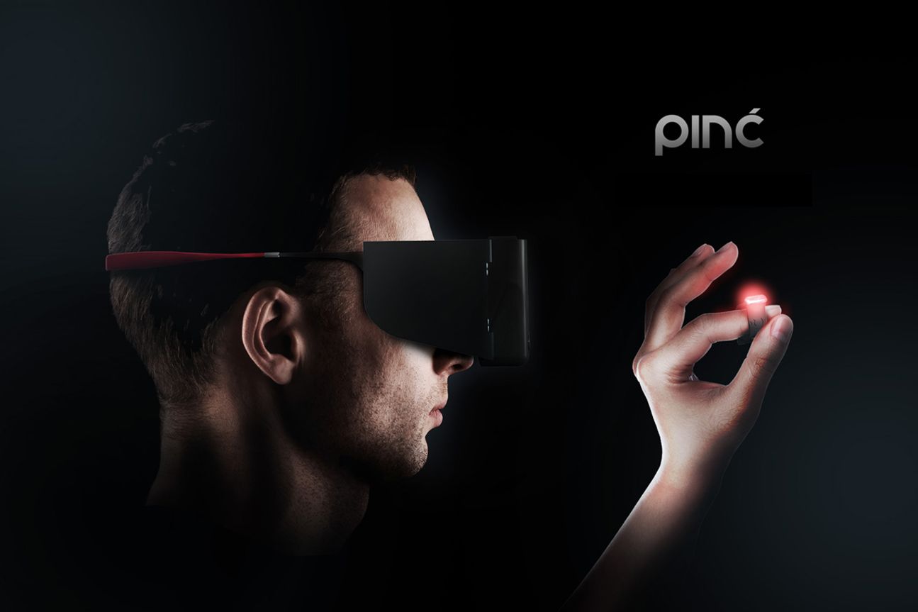 Pinć: Virtual Reality-Headset