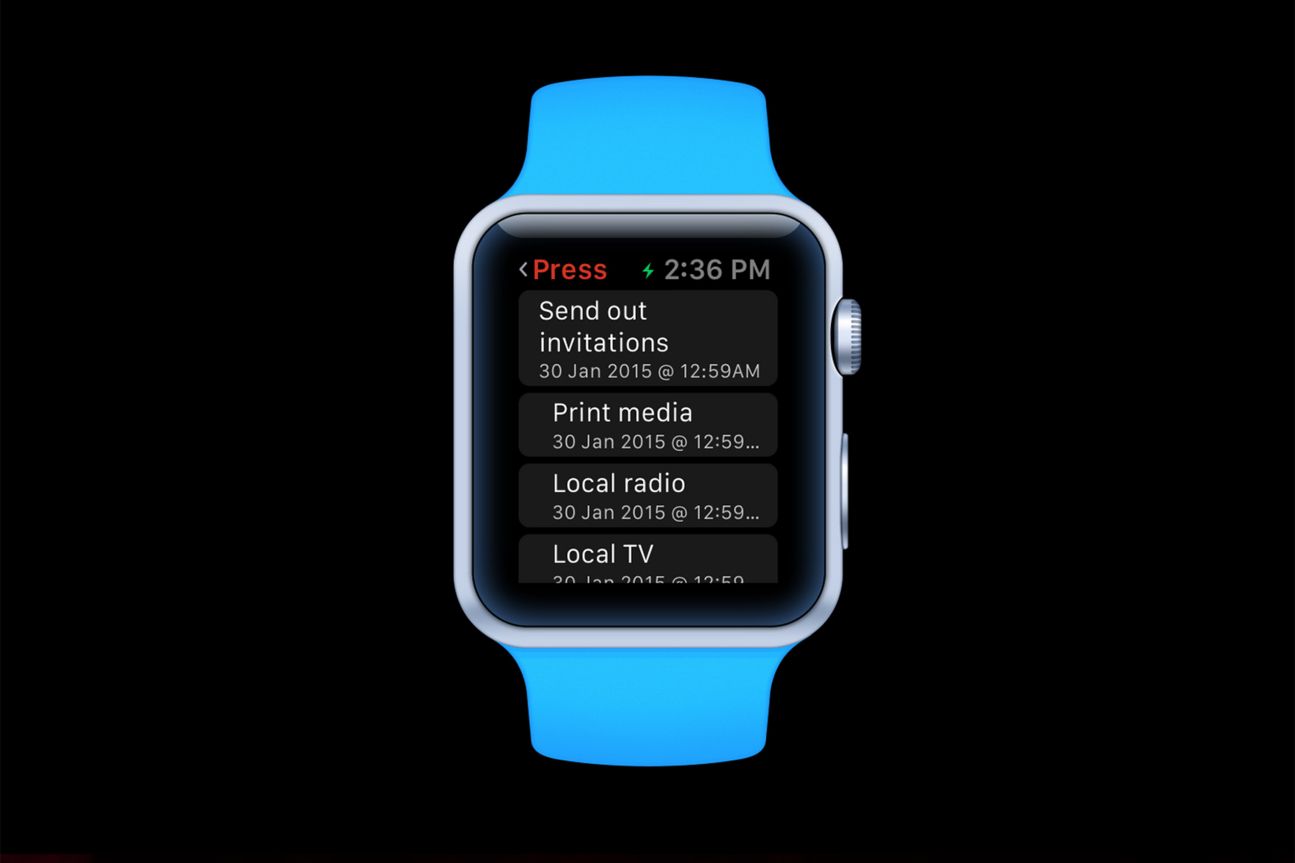 Todoist Apple Watch