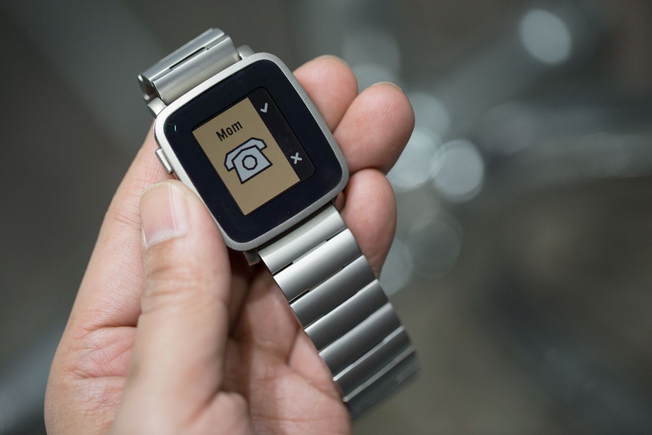 Pebble Time Steel