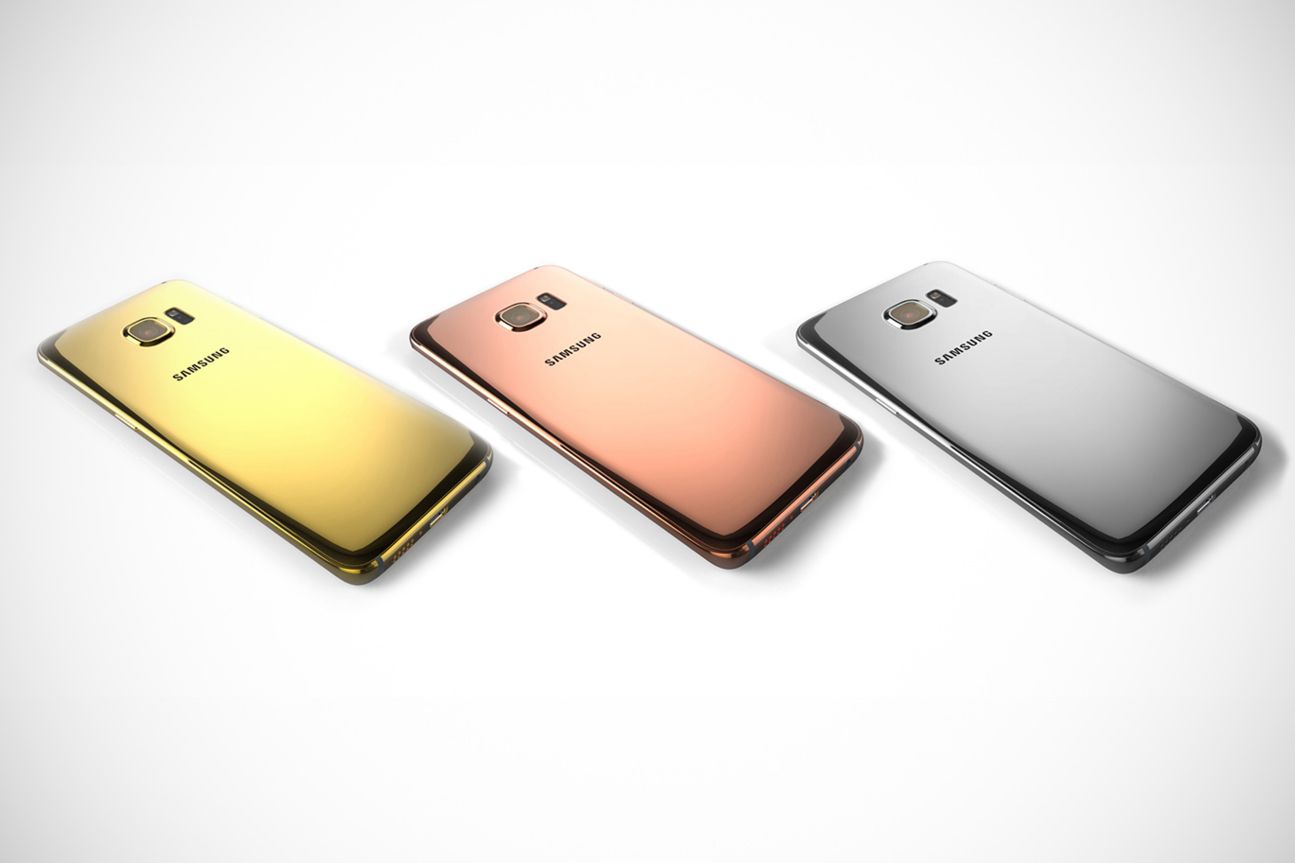 Galaxy S6 oder Galaxy S6 edge in Gold