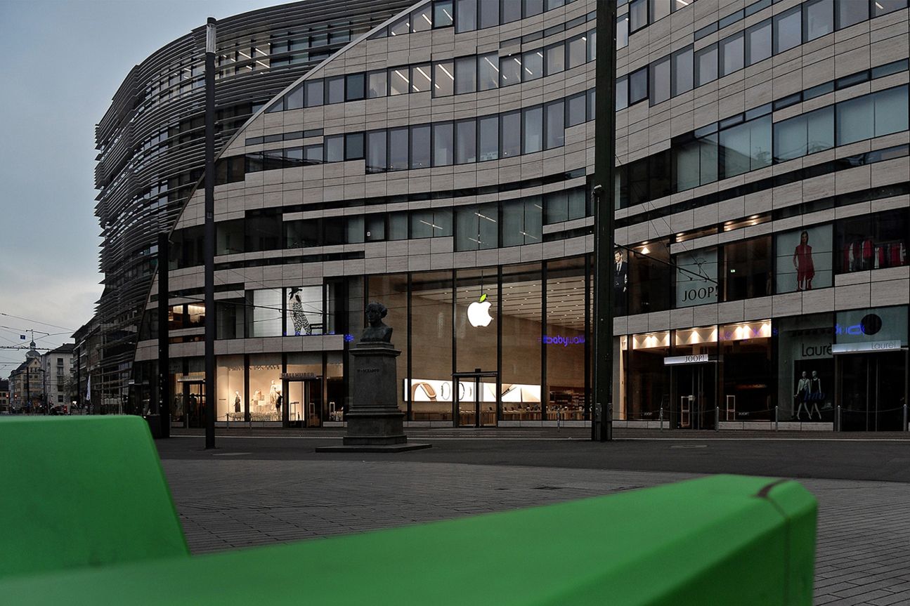 Apple Earth-Day: Apple Store Düssldorf