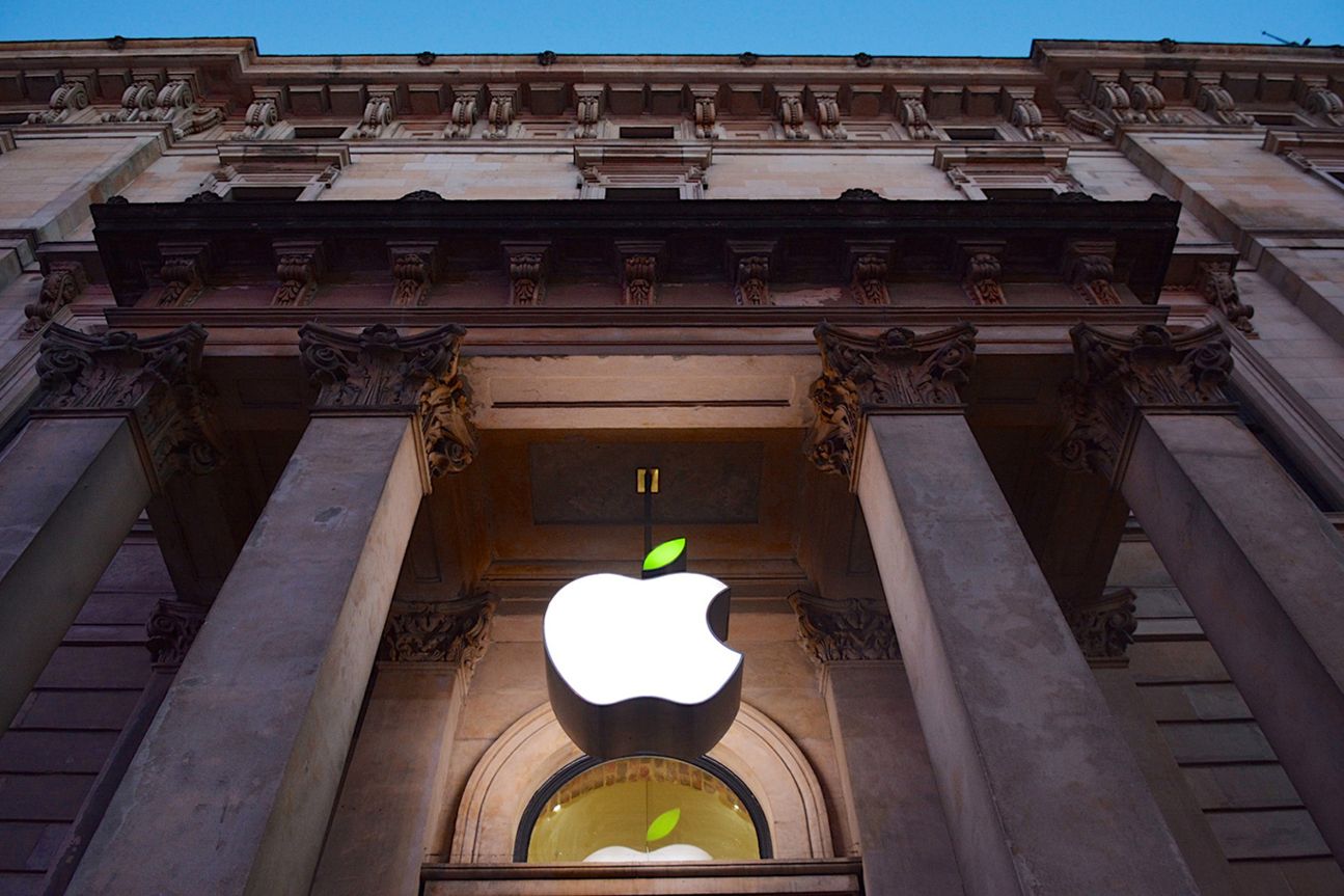 Apple Earth-Day: Apple Store Glasgow