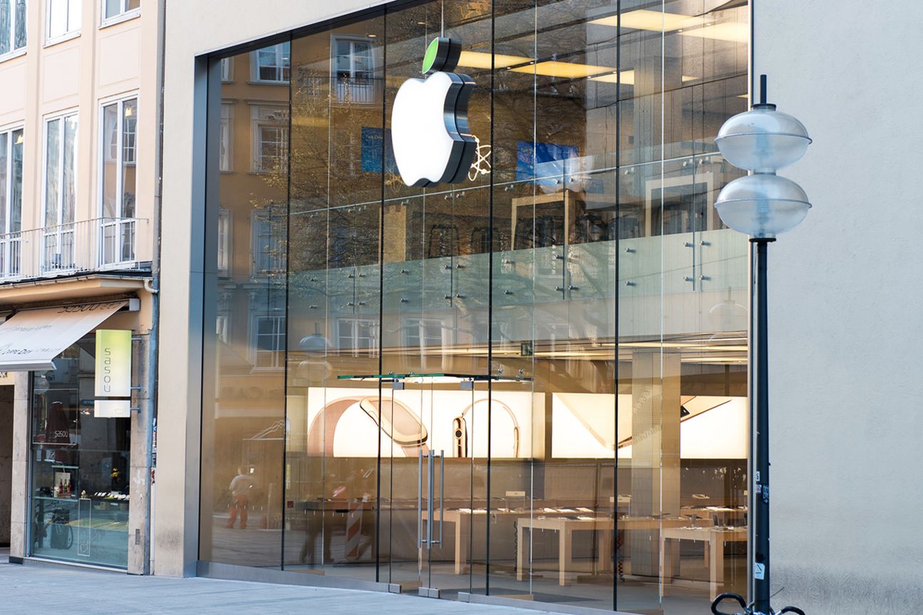 Apple Earth-Day: Apple Store München