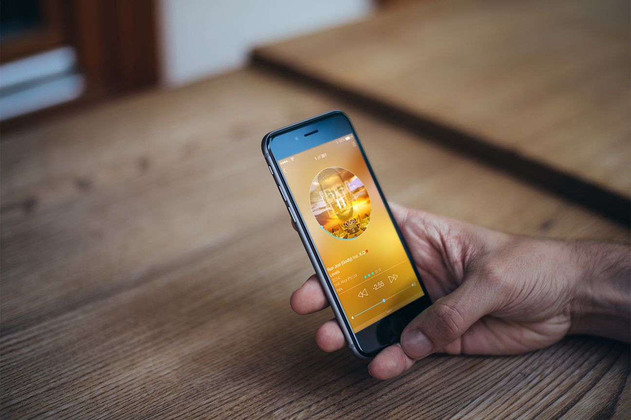 Vusi Khosa - iOS 9 Music Player Konzept