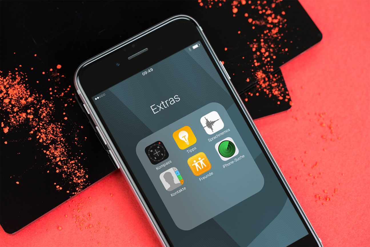 iOS 9 Beta 2: Freunde und iPhone-Suche nicht mehr prominent auf dem Homescreen.